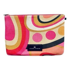 Elaine Turner Multicolor Pucci Print Clutch Bag